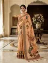 Ktd 2080 Handloom Fabric Digital Printed Saree